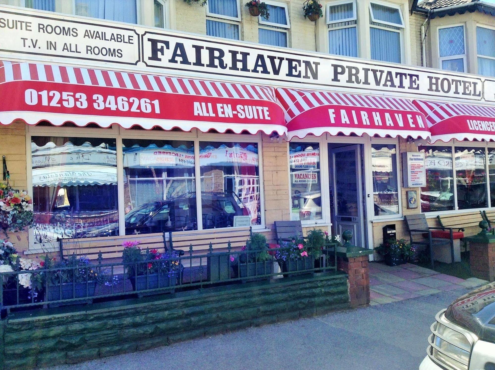 Fairhaven Hotel on Woodfield Road Blackpool Buitenkant foto
